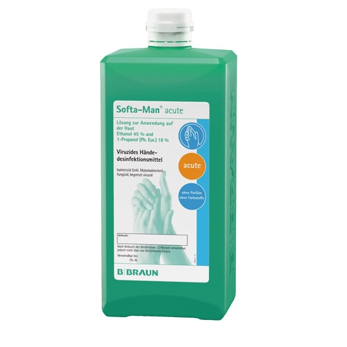 Softa Man Acute For Hygienic And Surgical Hand Disinfection