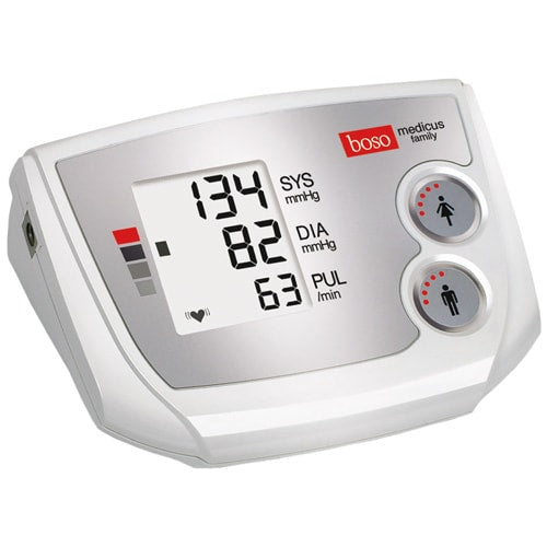 Boso-Medicus Family Fully Automatic Blood Pressure Monitor With Automatic Inflation