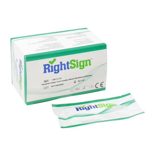 Myoglobin Test Including Buffer Solution   Disposable Pipettes And Instructions For Use