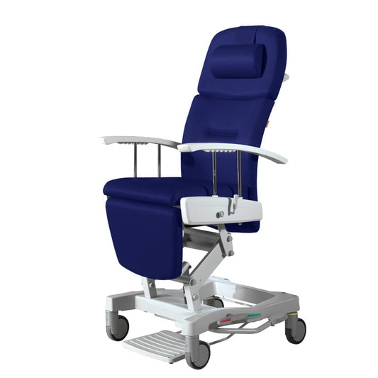 Avento High/Low Chair | Hydraulically Height Adjustable From 125 - 155 Cm