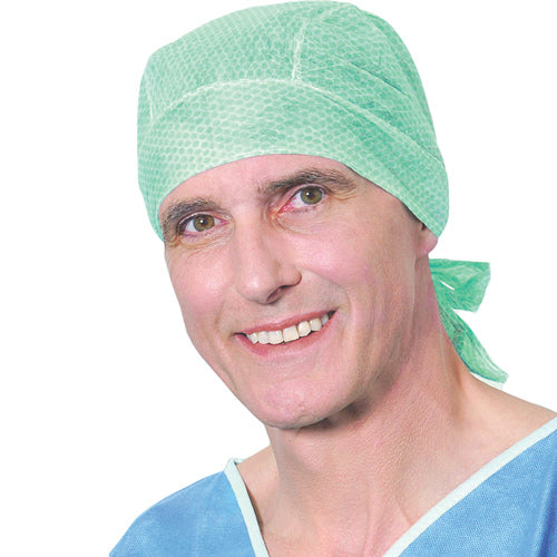 Foliodress Cap Comfort Bandana With Neck Ties