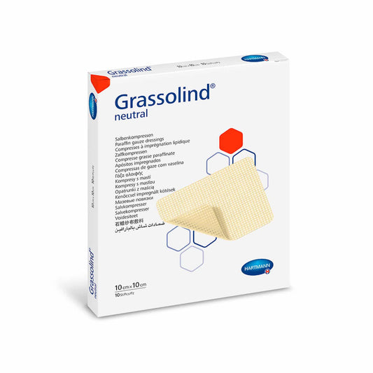 Grassolind Ointment Compresses To Promote Wound Healing
