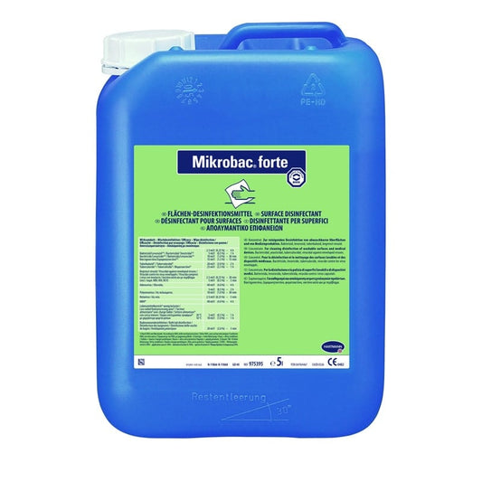 Mikrobac Forte Surface Disinfectant For Medical Facilities