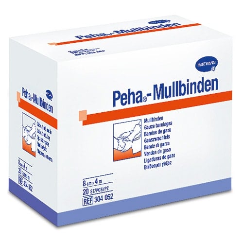 Peha Gauze Bandages, 4 m Length 4cmSSB