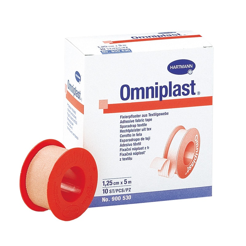 Omniplast Dressing Retention Tape 5cm, 6 Rolls