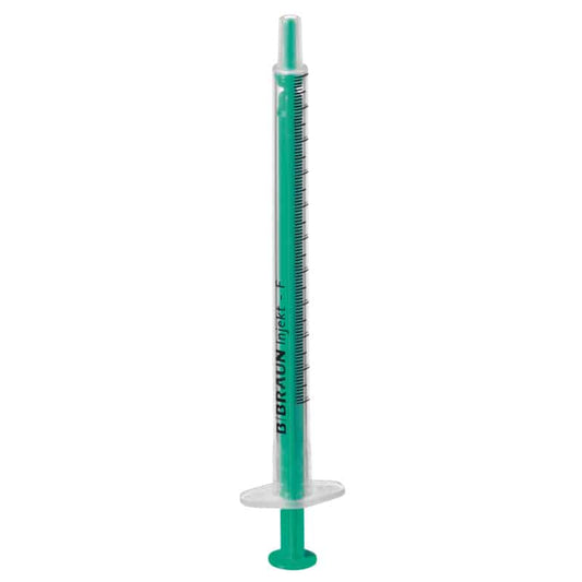 Injekt F Fine Dosage Syringe From B. Braun   1 Ml Syringe With 0.01 Ml Scaling