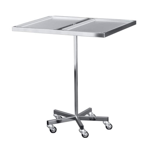 Instrument Discard Table Made Of Chromium-Nickel Steel