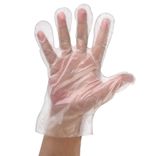 Pe Disposable Gloves Made Of Resistant Polyethylene