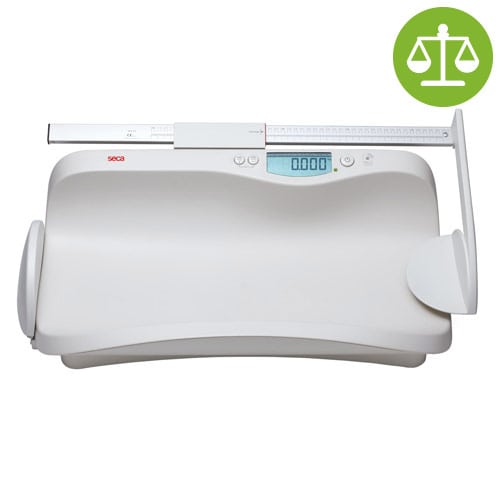 Seca 376   Calibrated   Radio-Capable Baby Scale   Optionally With Height Measuring Rod