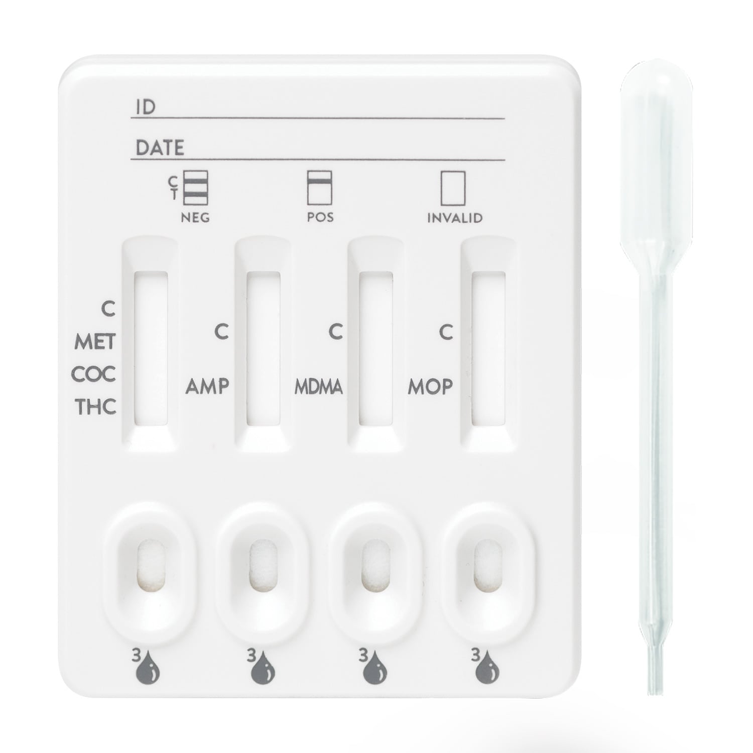 SureStep(tm) Urine Drug Test Cassette (5) (AMP1000)+(MET1000/COC300 ...