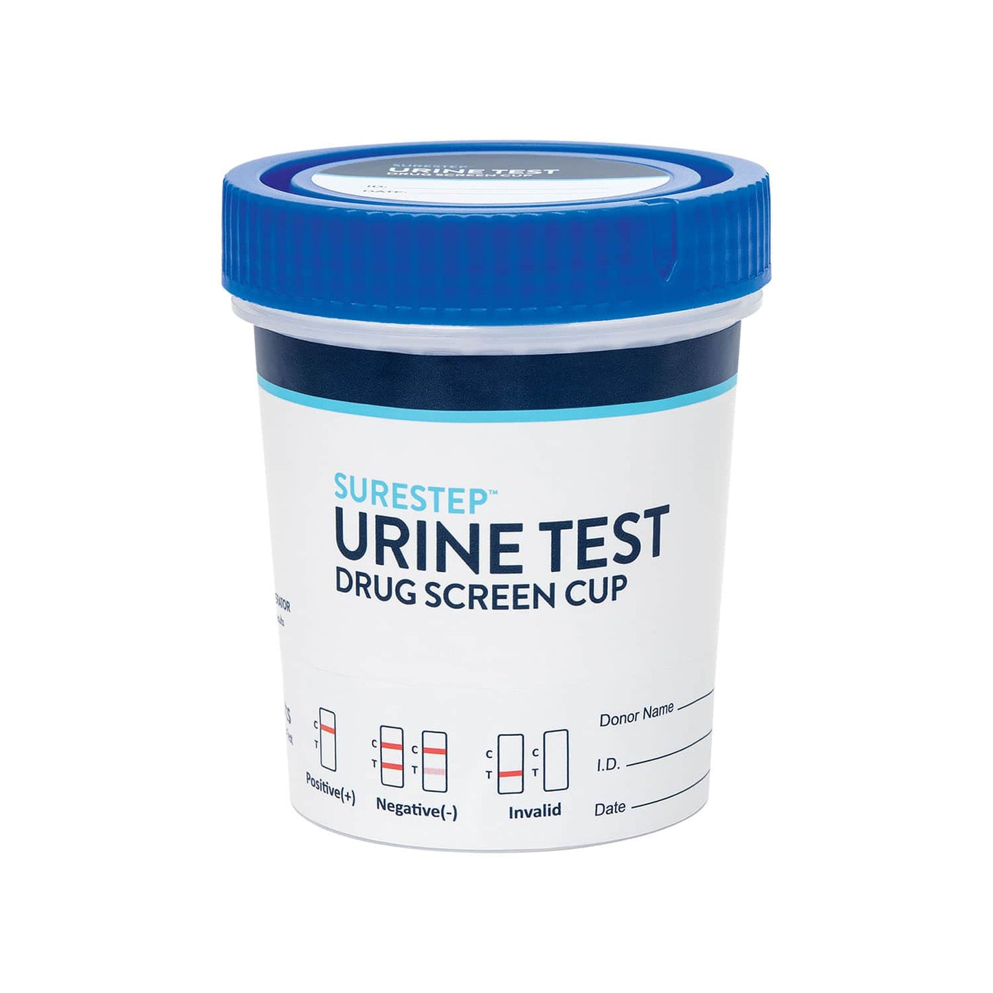 Surestep™ Urine Test Drug Screen Cup (16) Minimises Contact With Urine