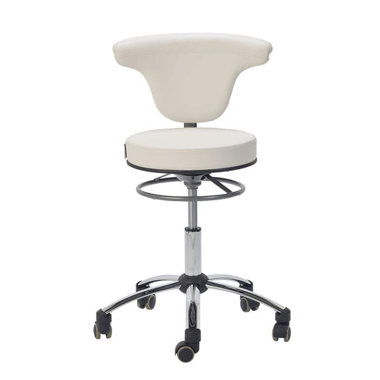 Swivel Chair For Medical Practice With 360° Rotatable Backrest