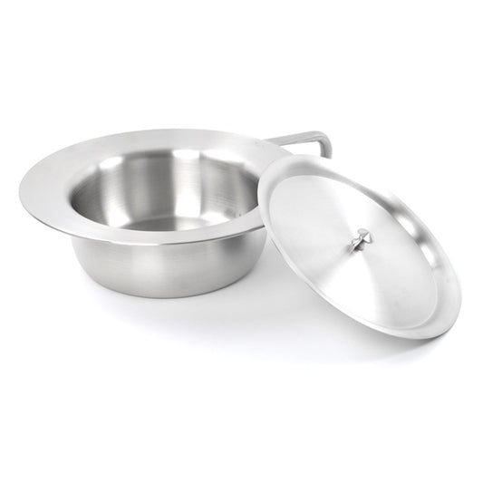 Sterilisable Stainless Steel Bedpan With Lid
