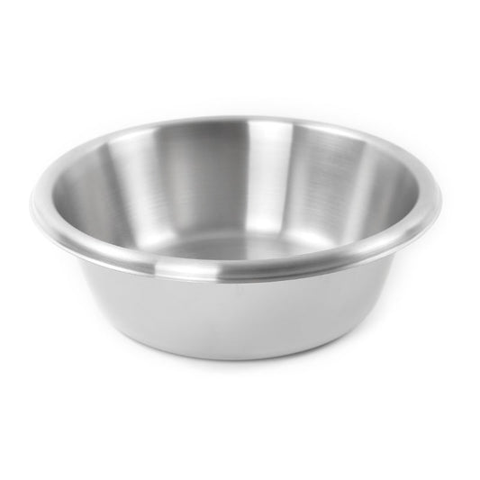 Stainless Steel Bowl With Rounded Rim