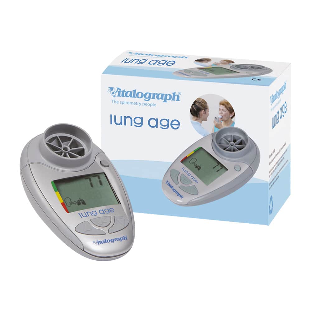  The Vitalograph Lung Age Monitor Calculates The Effective Lung Age