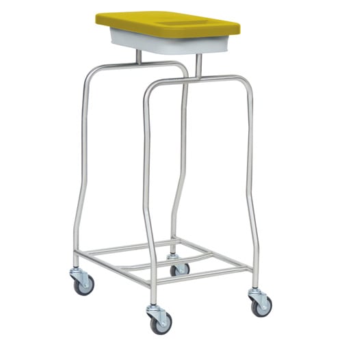 Hospital Laundry Trolley yellow